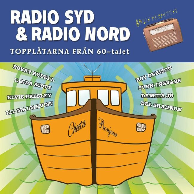 V.A. - Radio Syd & Radio Nord : ToppLatarna Fran 60-Talet 2cd's